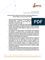 Informes Sobre La Situación Económica, Las Finanzas Públicas y La Deuda Pública Al Cuarto Trimestre de 2021