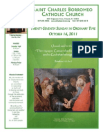 October 16, 2011 Bulletin