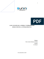 Economía de La Empresa y Emprendedores