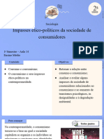 Aula 14 - Impasses Ético-Políticos Da Sociedade de Consumidores