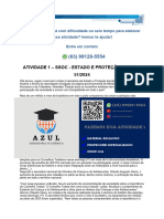 Atividade 1 - Ssoc - Estado e Proteção Social - 51/2024