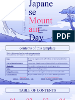 Japanese Mountain Day Minitheme by Slidesgo