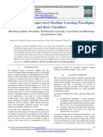 An Overview of Supervised Machine Learning Paradigms and Their Classifiers