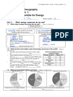 F3 Geog LessonWS Energy 2022-23 Student 220829