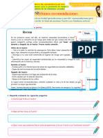 D1 RECURSO Escribimos Recomendaciones.