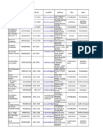 DOCTORS Mobile Numbers List