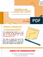 Models of Communication