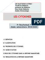 8-Les Cytokines 2ème Méd 2019.20