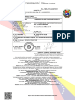 Certificado Apostilla Acta de Nacimiento