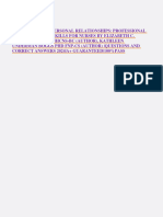 Test Bank Interpersonal Relationships Professional Communication Skills For Nurses by Elizabeth C. Arnold Kathleen Underman Boggs