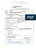 Sesión de Aprendizaje #2 (1°) 02-04-24