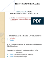 Formation Trading en Salle