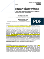 Vivências e Desafios Na Prática Pedagógica de Professores Durante A Pandemia Da Covid-19