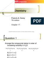 CHM222 Chapter 17 MCQ