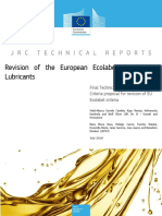 Final Report EU Ecolabel Lubricants (2018)