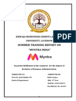 Myntra Project