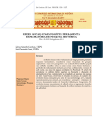 Redes Sociais Como Possível Ferramenta Exploratória de Pesquisa Histórica