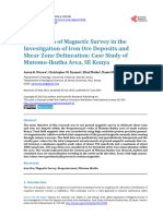 Applicationofmagneticsurveyto Ironoreand Shearzonedelineation