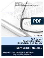 IM ECEN 30114 ECE Laws Contracts Ethics Safety and Standards