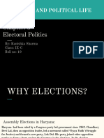 Electoral Politics by Kanishka