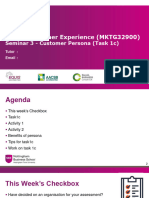 DCE - Seminar 03 - Customer Persona