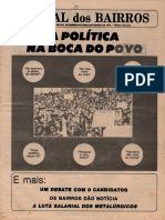 Jornal Dos Bairros 1978 Ano I n4