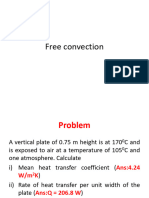 Free Convection + Heat Exchangers