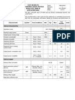 Test Results YLS-3000-K SN R19051602 IPG (Beijing) Fiber Laser Technology Co., Ltd.