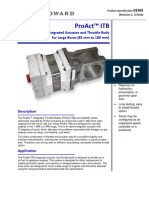 Proact™ Itb: Integrated Actuator and Throttle Body For Large Bores (85 MM To 180 MM)