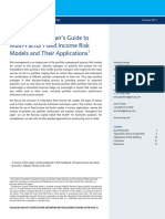 (GRM) Guide To Multi-Factor Fixed Income Risk Models