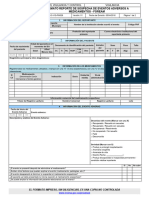 FR-SF-20 Reporte de Sospecha de Eventos Adversos A Medicamentos - Foream Ivc-Vig-Fm026