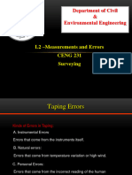 L2-Measurements and Errors 