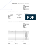 Ejercicio Evaluados