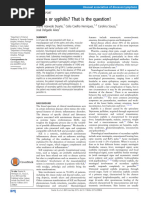 Lupus or Syphilis Case Report