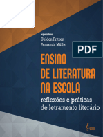 Ensino de Literatura Na Escola - Reflexões e Práticas de Letramento Literário