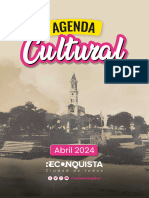 Agenda Cultural Reconquista Abril 2024