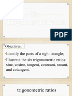 The Six Trigonometric Ratios