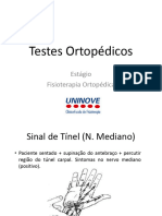 Testes Ortopedicos - Apostila