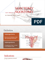 SALPINGECTOMY SALPINGOTOMY Proceduer