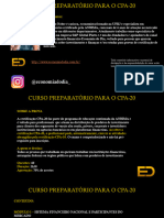 Curso Preparatório para o Cpa-20