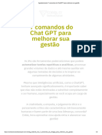 Agradecimento 7 Comandos Do ChatGPT para Melhorar Sua Gestão