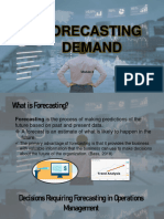 Forecasting