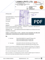 2020-49 - Contractor's Claim - Request For Extension of Time For Completion - Exceptionally Adverse Climatic Conditions