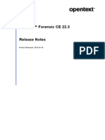 EnCase Forensic 22.3 Release Notes