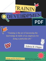 Training and Development