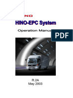 Hino EPc Manual