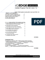 Test A - Units 7 and 8