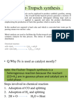 Fischer Tropsch Synthesis