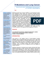 EGFR Mutations and Lung Cancer