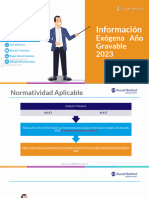 Información Exógena Año Gravable 2023 Camarabaq